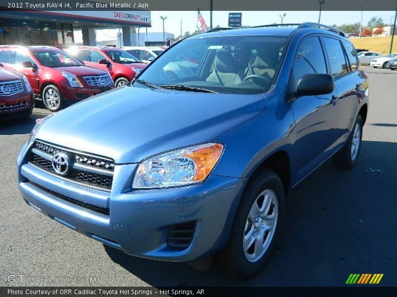 Pacific Blue Metallic / Ash 2012 Toyota RAV4 I4