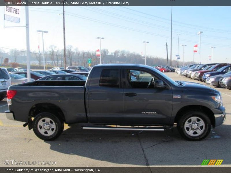 Slate Gray Metallic / Graphite Gray 2008 Toyota Tundra Double Cab 4x4