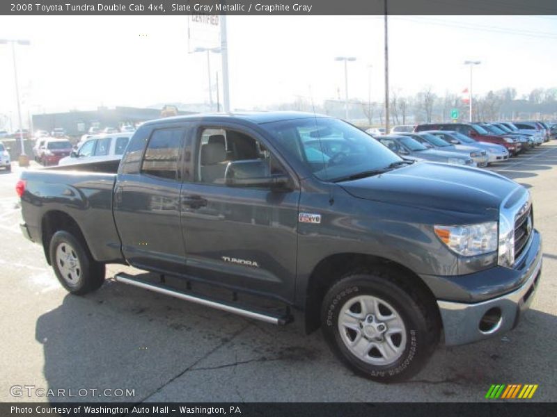 Slate Gray Metallic / Graphite Gray 2008 Toyota Tundra Double Cab 4x4