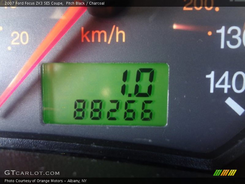 Pitch Black / Charcoal 2007 Ford Focus ZX3 SES Coupe