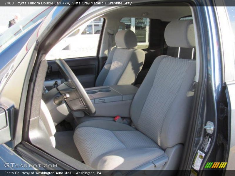 Slate Gray Metallic / Graphite Gray 2008 Toyota Tundra Double Cab 4x4