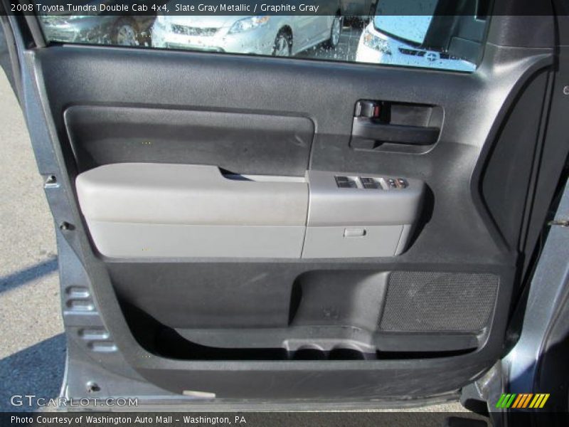 Slate Gray Metallic / Graphite Gray 2008 Toyota Tundra Double Cab 4x4