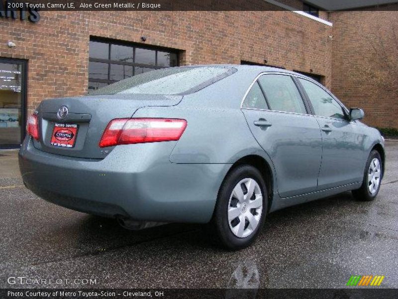 Aloe Green Metallic / Bisque 2008 Toyota Camry LE
