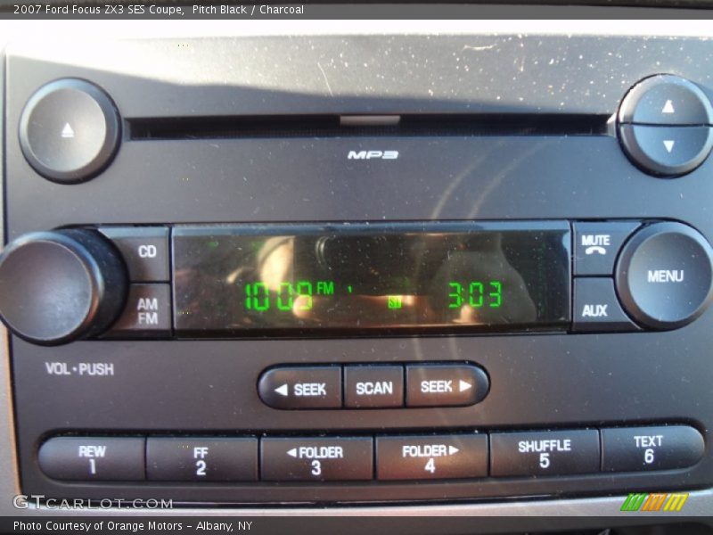 Audio System of 2007 Focus ZX3 SES Coupe