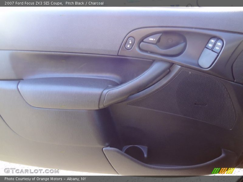 Pitch Black / Charcoal 2007 Ford Focus ZX3 SES Coupe