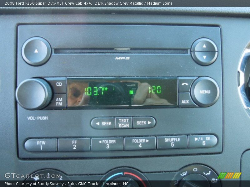 Audio System of 2008 F250 Super Duty XLT Crew Cab 4x4