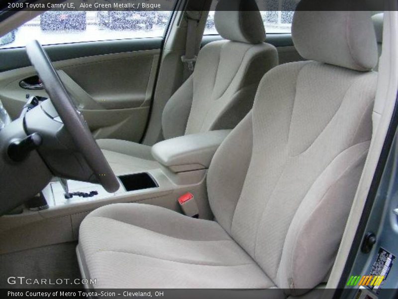 Aloe Green Metallic / Bisque 2008 Toyota Camry LE