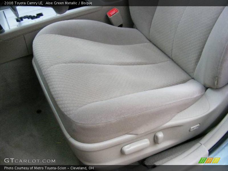 Aloe Green Metallic / Bisque 2008 Toyota Camry LE