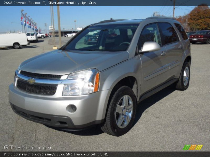 Silverstone Metallic / Light Gray 2008 Chevrolet Equinox LT