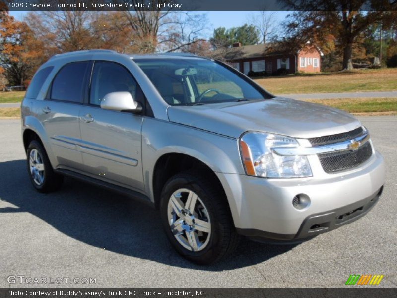 Silverstone Metallic / Light Gray 2008 Chevrolet Equinox LT
