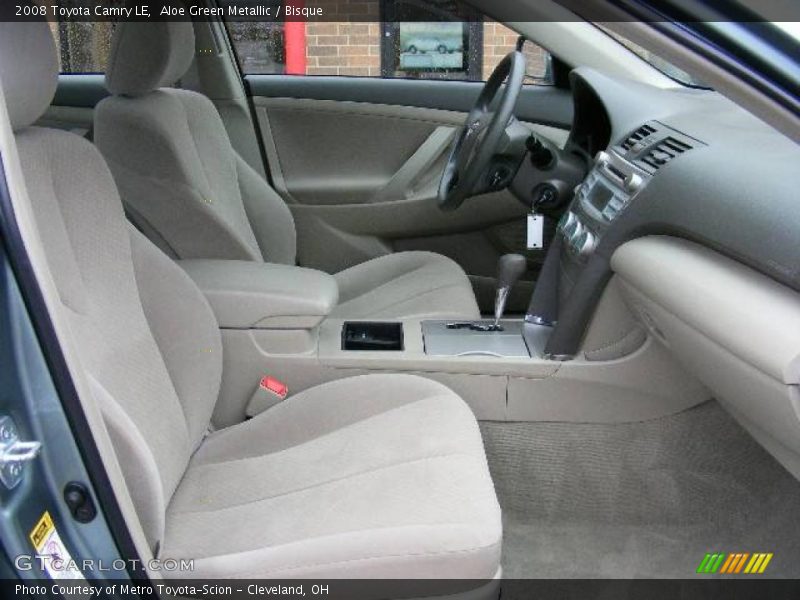 Aloe Green Metallic / Bisque 2008 Toyota Camry LE