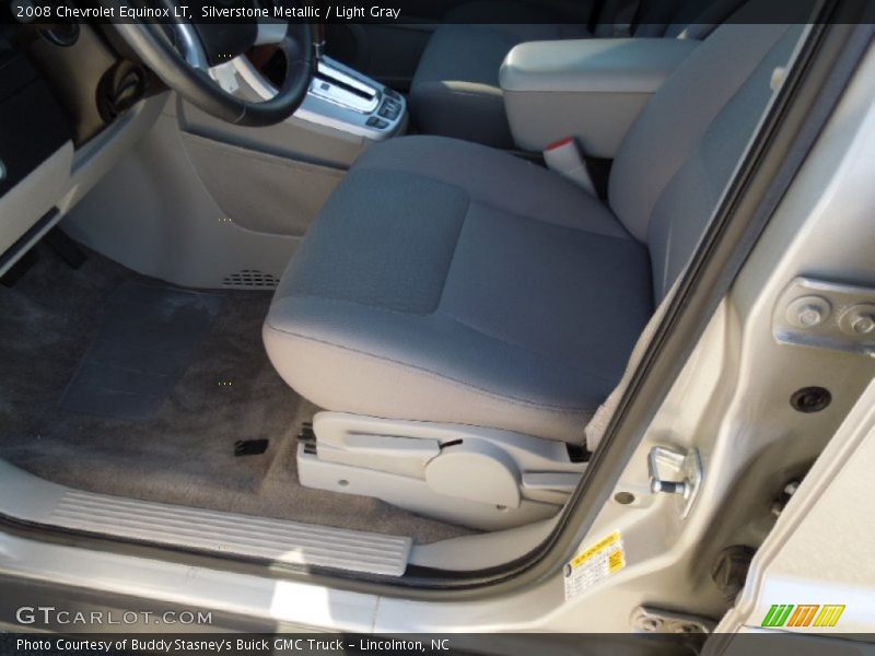 Silverstone Metallic / Light Gray 2008 Chevrolet Equinox LT