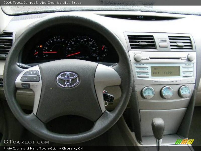 Aloe Green Metallic / Bisque 2008 Toyota Camry LE