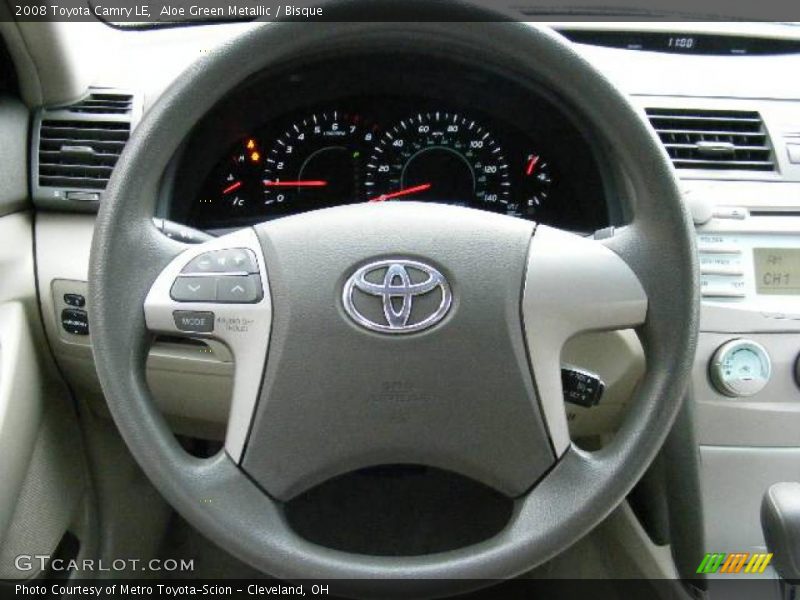 Aloe Green Metallic / Bisque 2008 Toyota Camry LE