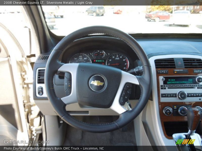 Silverstone Metallic / Light Gray 2008 Chevrolet Equinox LT