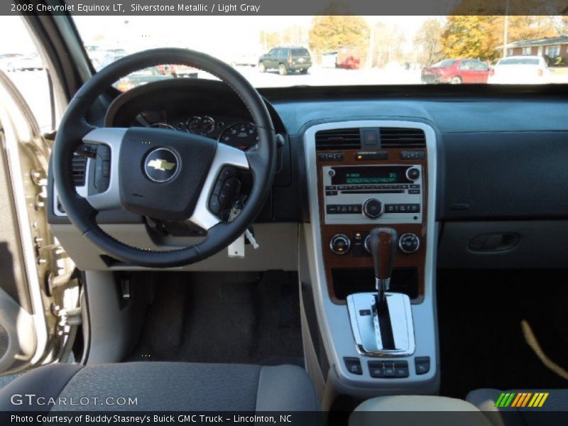 Silverstone Metallic / Light Gray 2008 Chevrolet Equinox LT
