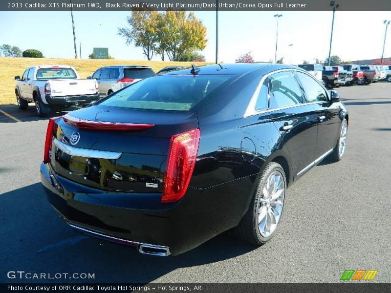 Black Raven / Very Light Platinum/Dark Urban/Cocoa Opus Full Leather 2013 Cadillac XTS Platinum FWD