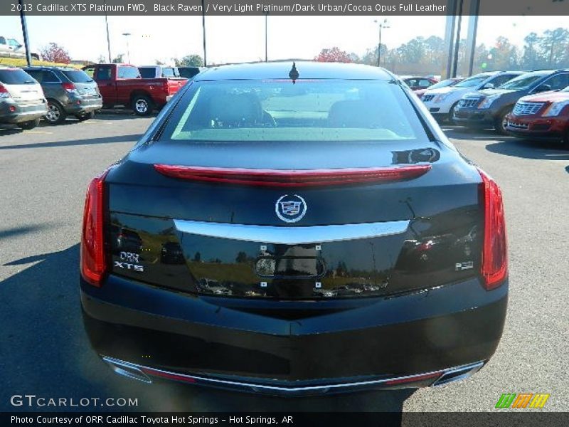 Black Raven / Very Light Platinum/Dark Urban/Cocoa Opus Full Leather 2013 Cadillac XTS Platinum FWD