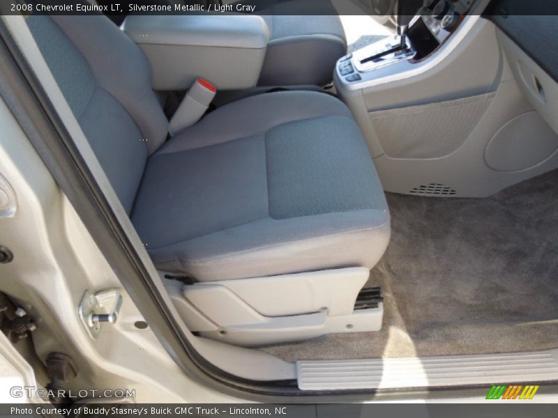 Silverstone Metallic / Light Gray 2008 Chevrolet Equinox LT