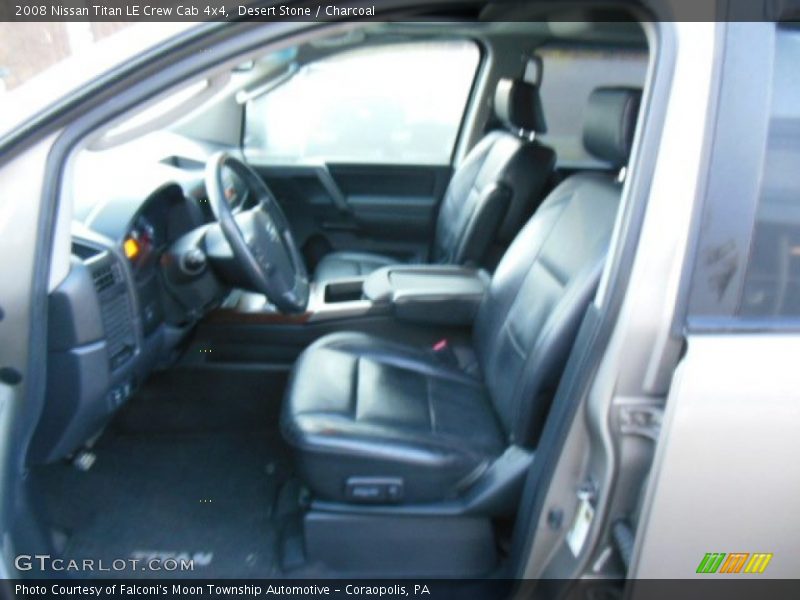 Desert Stone / Charcoal 2008 Nissan Titan LE Crew Cab 4x4