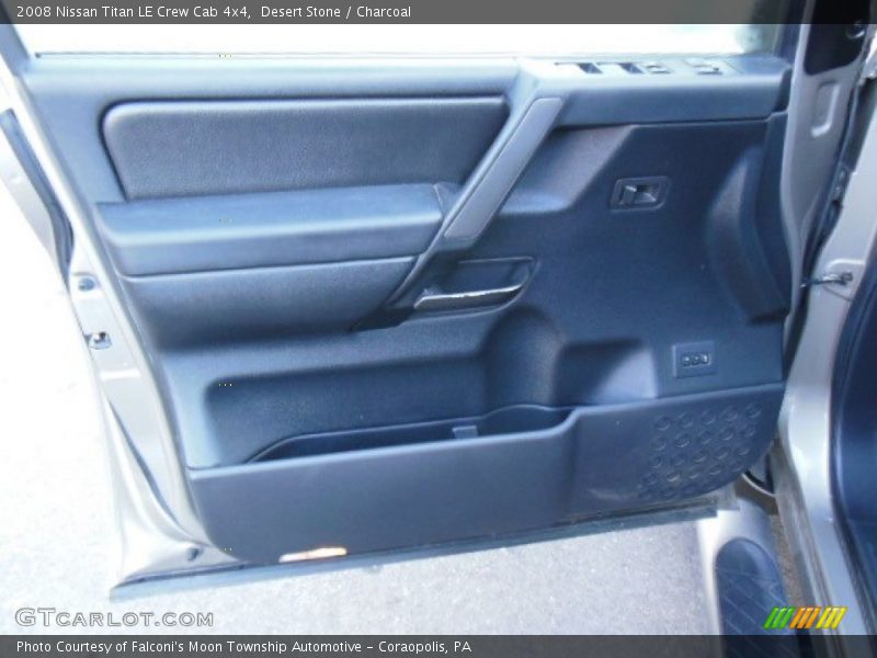 Desert Stone / Charcoal 2008 Nissan Titan LE Crew Cab 4x4