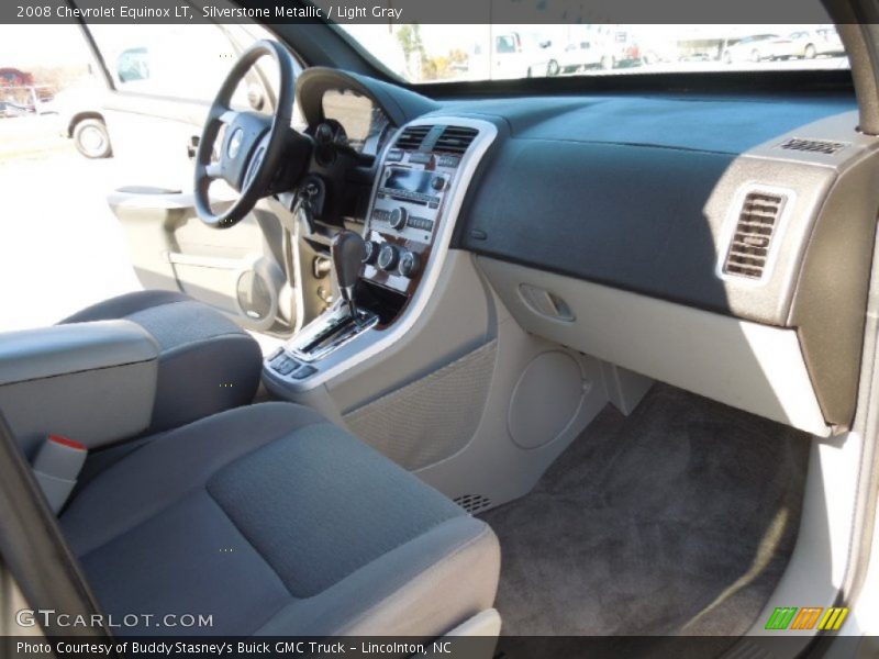 Silverstone Metallic / Light Gray 2008 Chevrolet Equinox LT