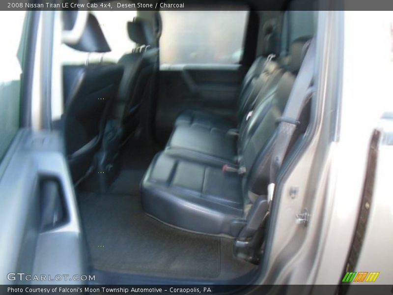 Desert Stone / Charcoal 2008 Nissan Titan LE Crew Cab 4x4