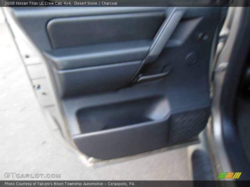 Desert Stone / Charcoal 2008 Nissan Titan LE Crew Cab 4x4