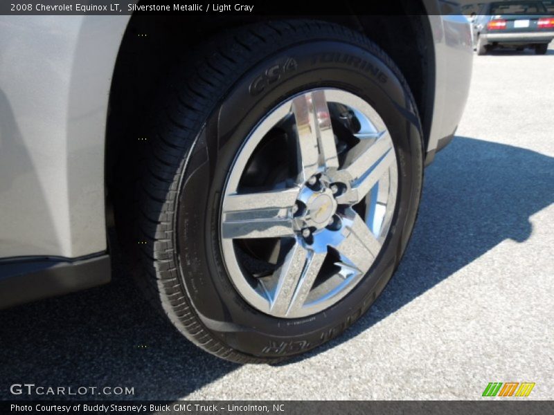 Silverstone Metallic / Light Gray 2008 Chevrolet Equinox LT