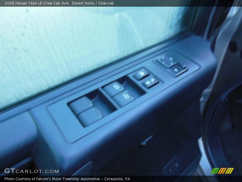 Desert Stone / Charcoal 2008 Nissan Titan LE Crew Cab 4x4