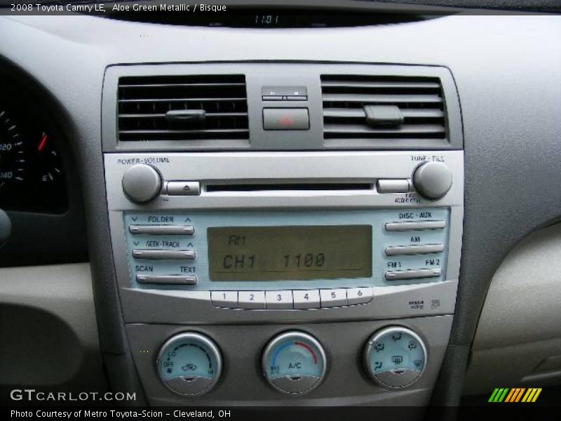 Aloe Green Metallic / Bisque 2008 Toyota Camry LE