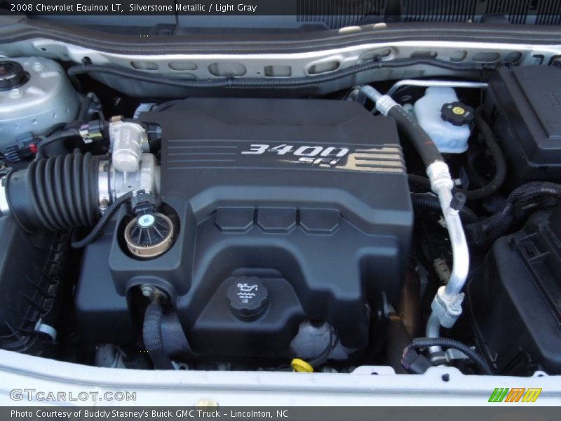 Silverstone Metallic / Light Gray 2008 Chevrolet Equinox LT