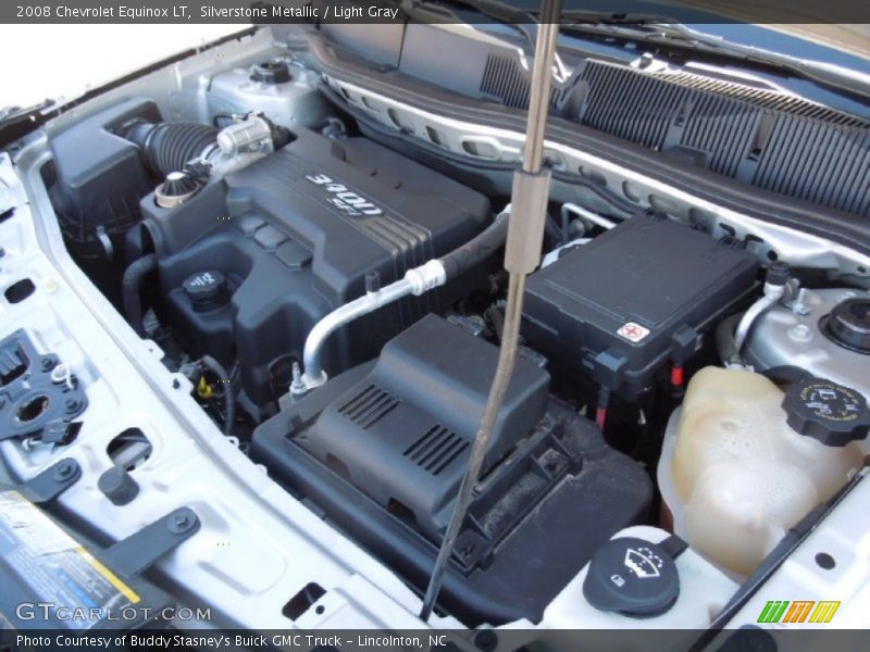 Silverstone Metallic / Light Gray 2008 Chevrolet Equinox LT