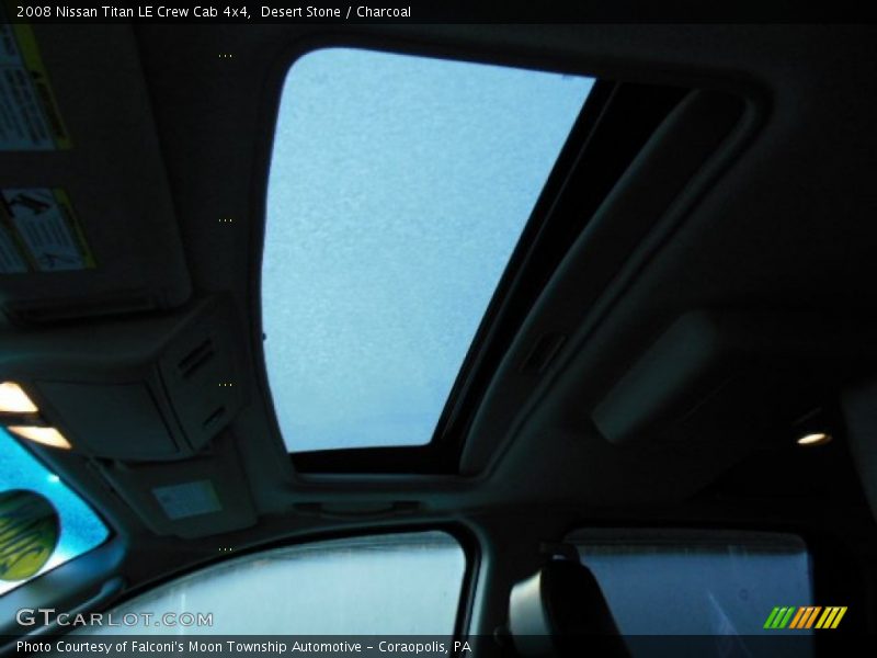Desert Stone / Charcoal 2008 Nissan Titan LE Crew Cab 4x4