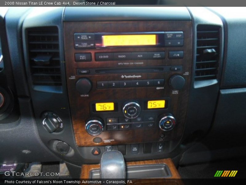 Desert Stone / Charcoal 2008 Nissan Titan LE Crew Cab 4x4