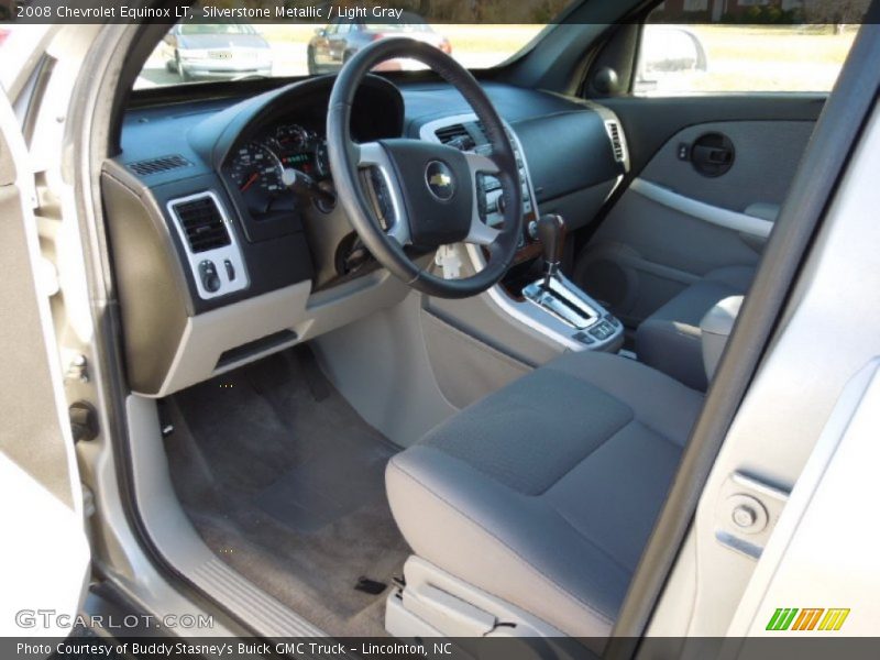 Silverstone Metallic / Light Gray 2008 Chevrolet Equinox LT