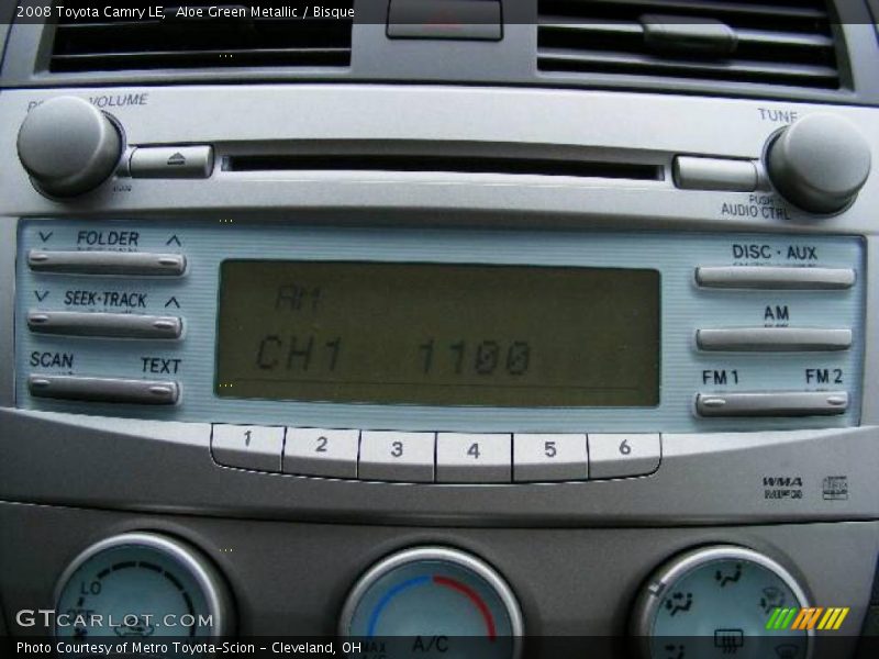 Aloe Green Metallic / Bisque 2008 Toyota Camry LE