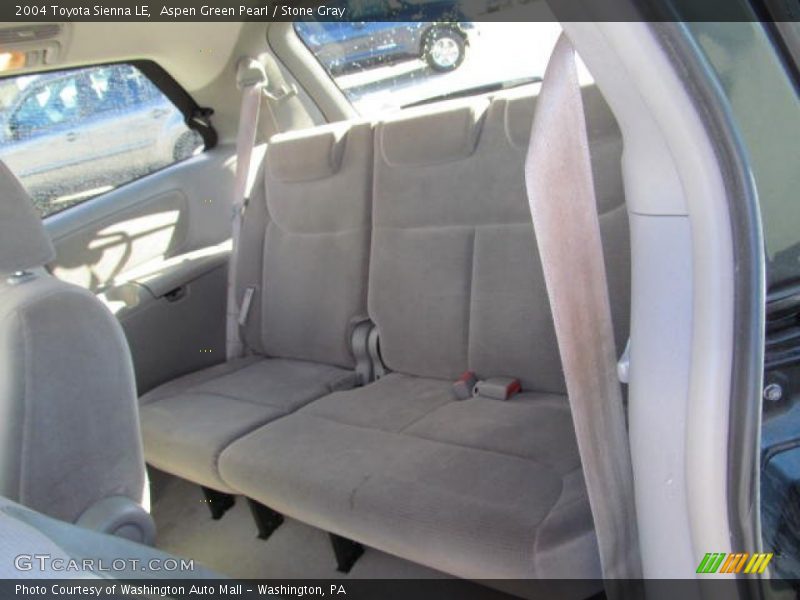 Aspen Green Pearl / Stone Gray 2004 Toyota Sienna LE