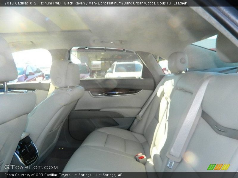 Black Raven / Very Light Platinum/Dark Urban/Cocoa Opus Full Leather 2013 Cadillac XTS Platinum FWD