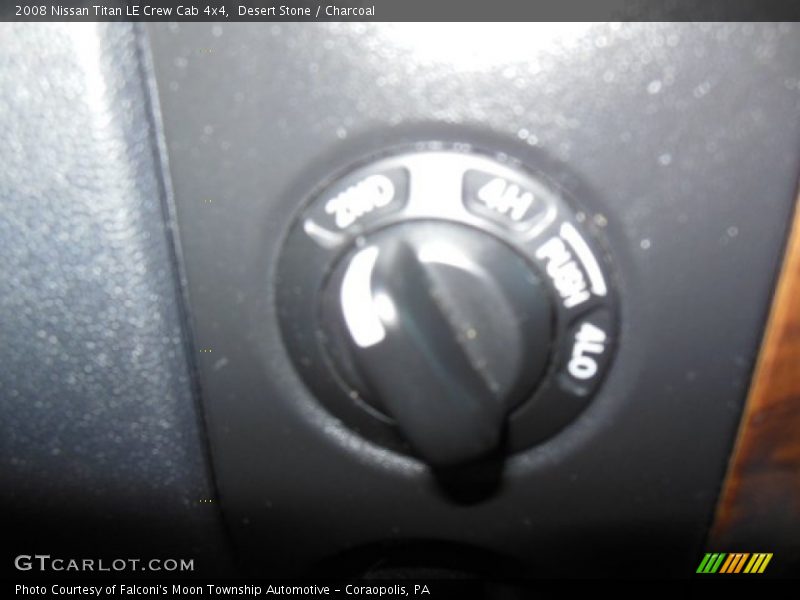 Desert Stone / Charcoal 2008 Nissan Titan LE Crew Cab 4x4
