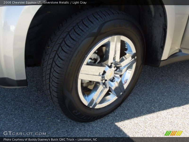 Silverstone Metallic / Light Gray 2008 Chevrolet Equinox LT