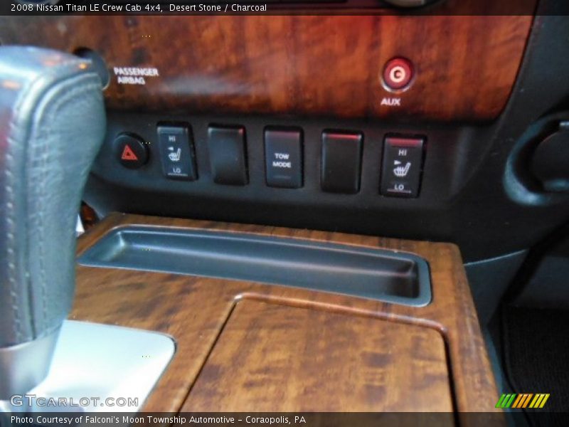 Desert Stone / Charcoal 2008 Nissan Titan LE Crew Cab 4x4