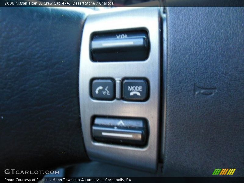 Desert Stone / Charcoal 2008 Nissan Titan LE Crew Cab 4x4