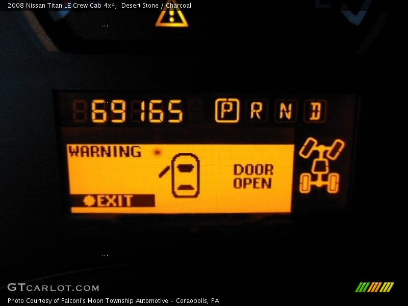 Desert Stone / Charcoal 2008 Nissan Titan LE Crew Cab 4x4