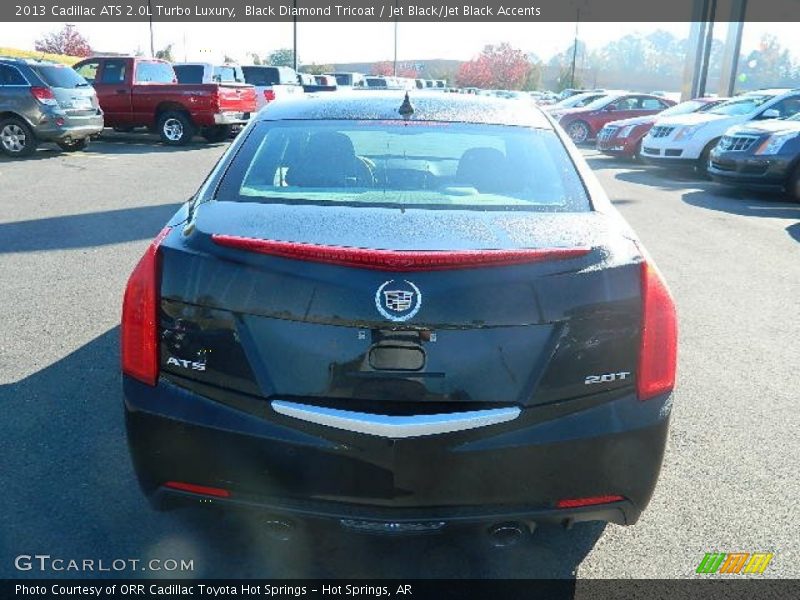 Black Diamond Tricoat / Jet Black/Jet Black Accents 2013 Cadillac ATS 2.0L Turbo Luxury