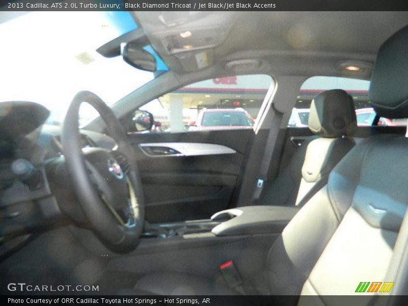 Black Diamond Tricoat / Jet Black/Jet Black Accents 2013 Cadillac ATS 2.0L Turbo Luxury