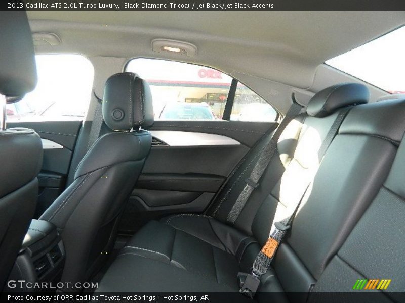 Black Diamond Tricoat / Jet Black/Jet Black Accents 2013 Cadillac ATS 2.0L Turbo Luxury