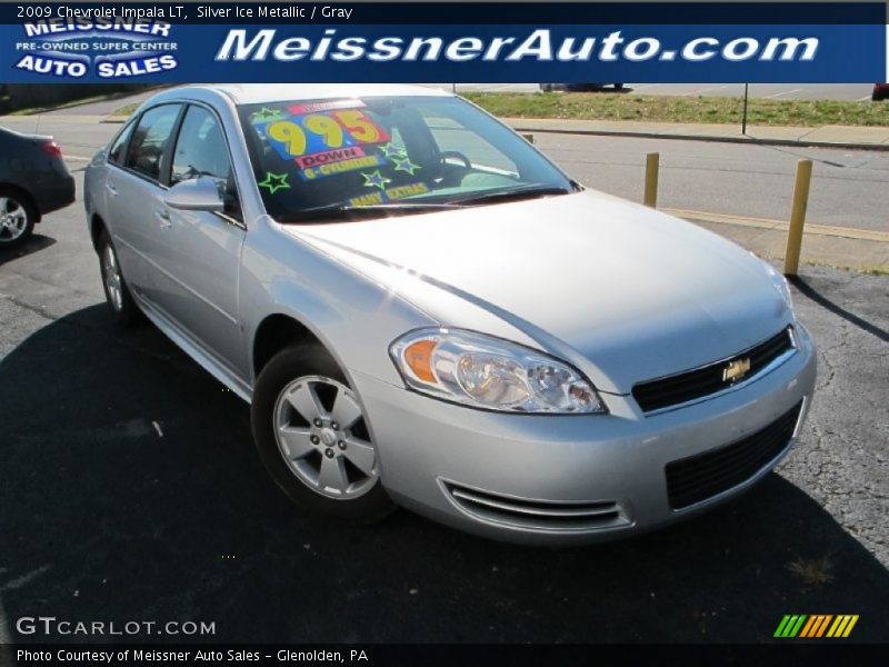 Silver Ice Metallic / Gray 2009 Chevrolet Impala LT
