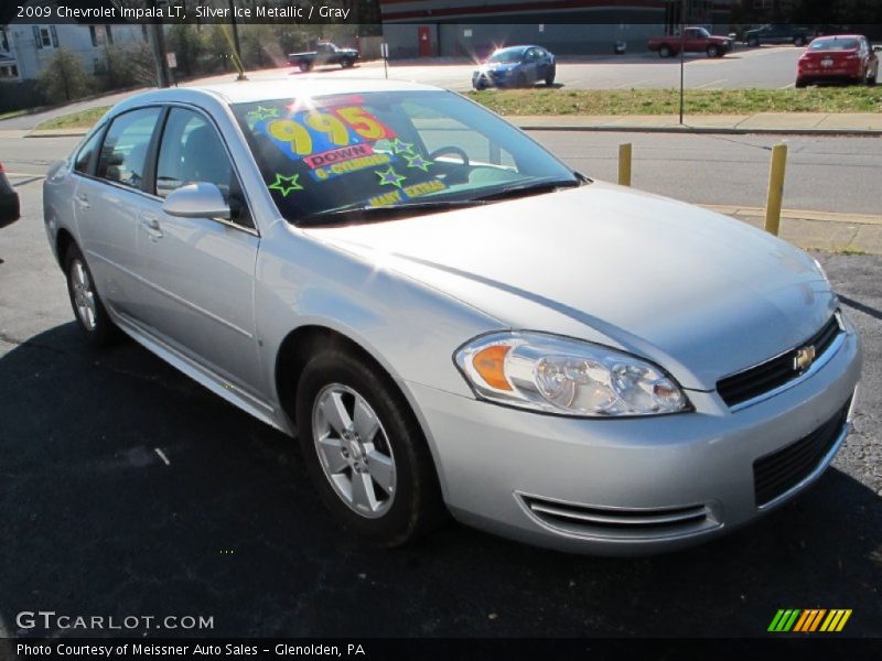 Silver Ice Metallic / Gray 2009 Chevrolet Impala LT