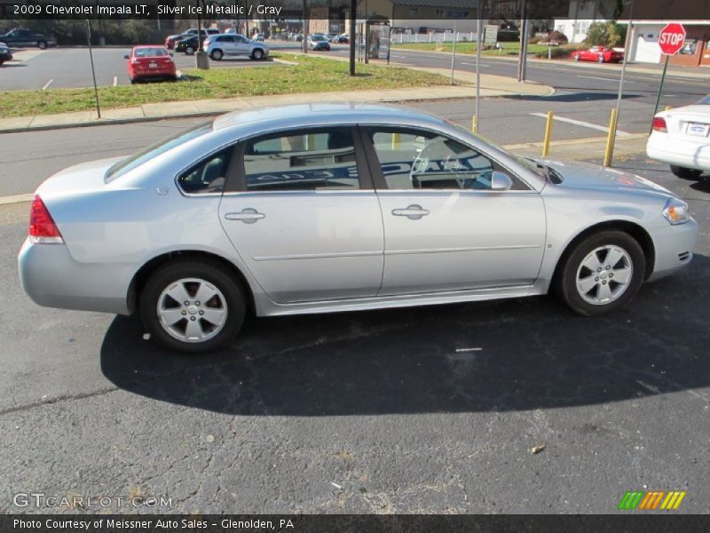 Silver Ice Metallic / Gray 2009 Chevrolet Impala LT
